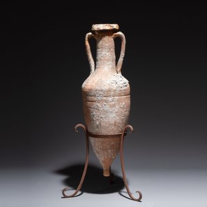 A Roman pottery wine transport amphora with marine encrustation, 2nd C. B.C./1st C. — photo 3