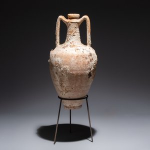 A Roman pottery wine transport amphora with marine encrustation, Northern Adriatic region, 1st C. B.C./3rd C. — photo 1