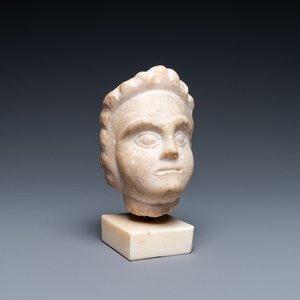 A Roman provicincial marble head of a boy, 2nd/3rd C. — photo 1