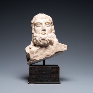 A Roman provincial marble bust of Zeus, 2nd/4th C. — photo 2