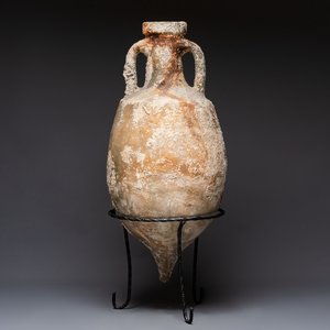 A Roman salt fish amphora and cover, Spain, 2nd/3rd C. — photo 1