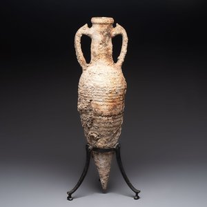 A Roman terracotta amphora for wine or oil transport, 1st C. B.C. — photo 1