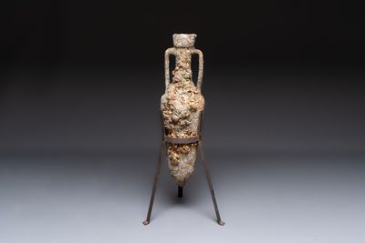 A Roman terracotta amphora for wine or oil transport, 2/1st C. B.C.