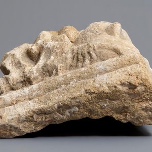 A Romanesque sandstone corner fragment of a pillar, 12/13th C. — photo 6