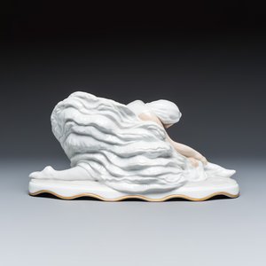 A Rosenthal porcelain figure of Anna Pavlova as 'The Dying Swan' by Constantin Holzer-Defanti — photo 4