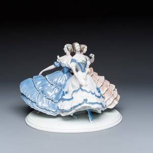 A Rosenthal porcelain 'Tanzlust' group by Claire Volkhardt (1886–1935) — photo 1