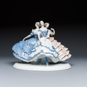 A Rosenthal porcelain 'Tanzlust' group by Claire Volkhardt (1886–1935) — photo 2