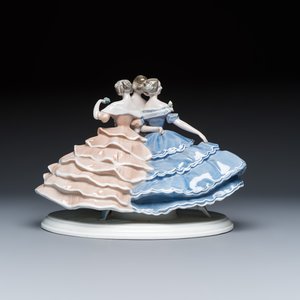A Rosenthal porcelain 'Tanzlust' group by Claire Volkhardt (1886–1935) — photo 4