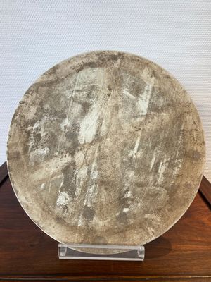 A round Chinese qianjiang cai plaque, signed Wang You Tang 汪友棠, 19/20th C. — 照片 6