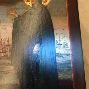 A Russian icon: Two saints, 19th C. — 照片 7