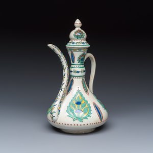 A Samson Iznik-style ewer and cover — photo 1