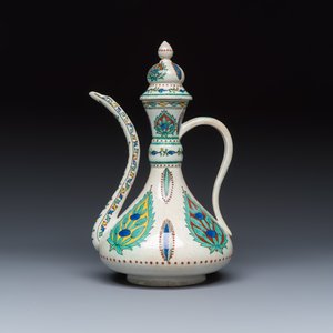 A Samson Iznik-style ewer and cover — photo 2