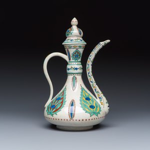 A Samson Iznik-style ewer and cover — photo 4