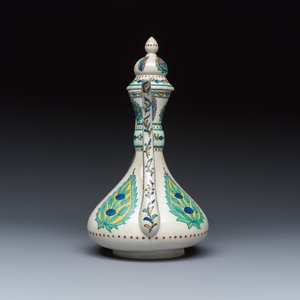 A Samson Iznik-style ewer and cover — photo 5
