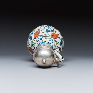 A Samson Iznik-style jug mounted with a silver lid — photo 6