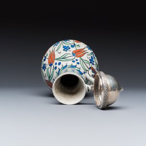 A Samson Iznik-style jug mounted with a silver lid — photo 7