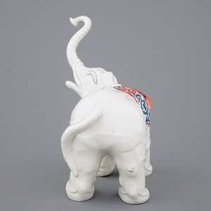A Samson porcelain Kakiemon style elephant, Paris, 19th C. — 照片 3