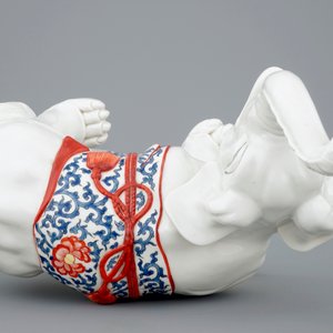 A Samson porcelain Kakiemon style elephant, Paris, 19th C. — 照片 6