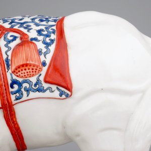 A Samson porcelain Kakiemon style elephant, Paris, 19th C. — 照片 10
