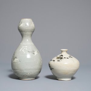 A selection of Korean celadon-glazed wares, Goryeo and later — 照片 6