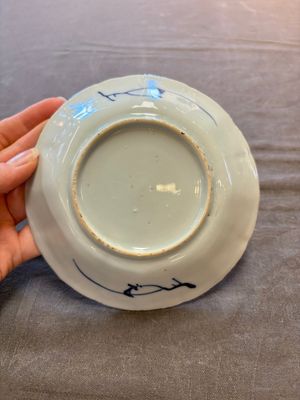 A set of 11 Chinese blue and white cups and saucers with riverscape design, Kangxi — photo 6