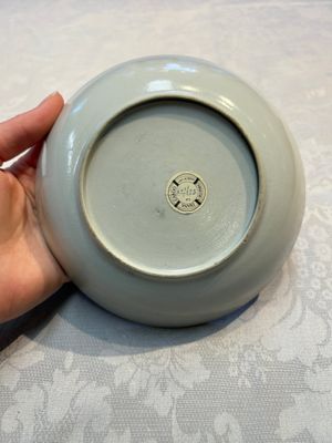 A set of 12 Chinese blue and white 'Landscape' bowls and saucers, Qianlong/Jiaqing — foto 12