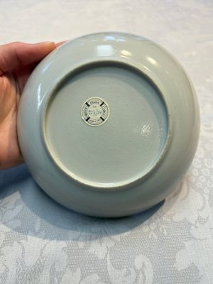 A set of 12 Chinese blue and white 'Landscape' bowls and saucers, Qianlong/Jiaqing — foto 16