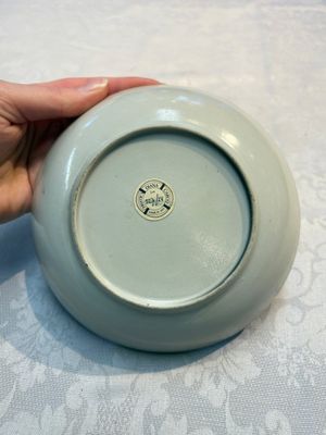 A set of 12 Chinese blue and white 'Landscape' bowls and saucers, Qianlong/Jiaqing — foto 18