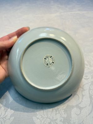 A set of 12 Chinese blue and white 'Landscape' bowls and saucers, Qianlong/Jiaqing — foto 2