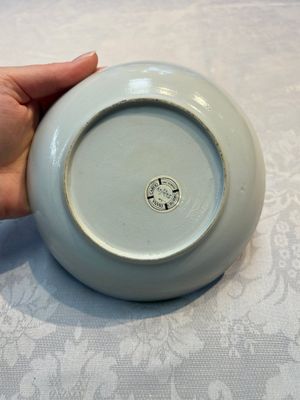 A set of 12 Chinese blue and white 'Landscape' bowls and saucers, Qianlong/Jiaqing — foto 22