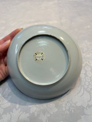 A set of 12 Chinese blue and white 'Landscape' bowls and saucers, Qianlong/Jiaqing — foto 4