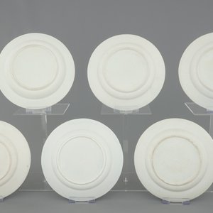 A set of 17 blue and white Tournai porcelain plates, 18/19th C. — 照片 7