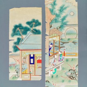 A set of 24 Chinese rice paper paintings, 19/20th C. — 照片 13