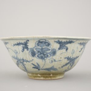 A set of 3 Chinese porcelain blue and white bowls, Ming dynasty — 照片 17