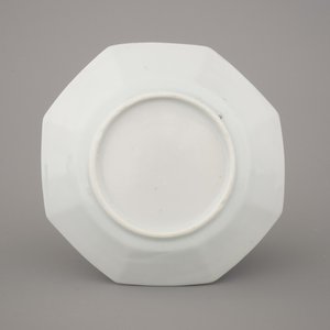 A set of 3 Chinese porcelain blue and white cups and saucers, Kangxi — photo 12