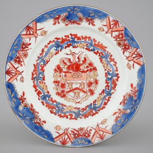 A set of 4 Chinese export porcelain Imari armorial plates, arms of Van Gellicum, Kangxi — 照片 3