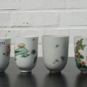 A set of 4 Chinese famille verte wine cups, Kangxi, ca. 1700 — 照片 9