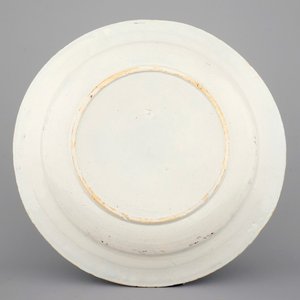 A set of 5 Dutch Delft blue/white and polychrome plates 18th C. — 照片 3