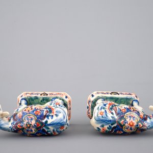 A set of 5 Dutch Delft models of cows, 18/19th C. — photo 6