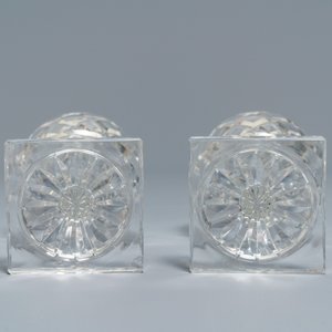 A set of 50 Val-Saint-Lambert crystal glasses, 20th C. — 照片 14