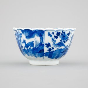 A set of 6 Chinese blue and white cups and saucers, Kangxi, ca. 1700 — photo 3