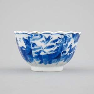 A set of 6 Chinese blue and white cups and saucers, Kangxi, ca. 1700 — photo 4