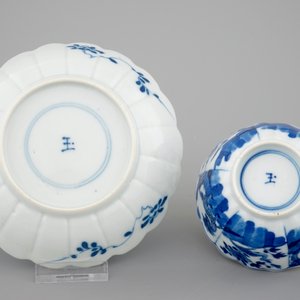 A set of 6 Chinese blue and white cups and saucers, Kangxi, ca. 1700 — photo 7