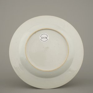 A set of 6 Chinese export porcelain plates with faux-marbre border, 18th C. — photo 13