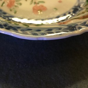 A set of 6 Chinese famille verte cups and 7 saucers with roosters, Kangxi — photo 10