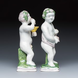 A set of four Brussels faience allegorical figures of the four seasons — 照片 11