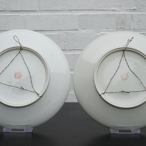A set of four Chinese Republic winter landscape plates, 20th C. — 照片 7