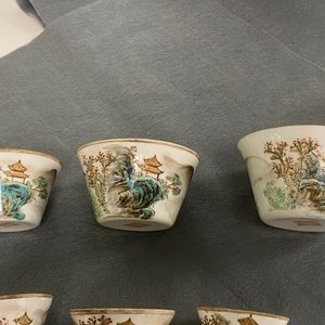 A set of nine Chinese nesting bowls, Daoguang mark, 20th C. — photo 27