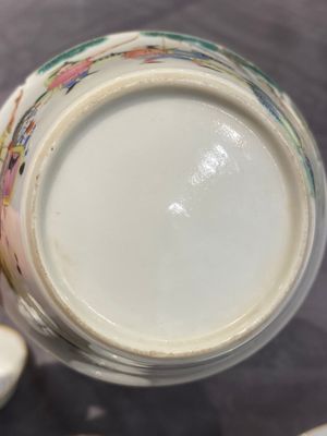 A set of seven Chinese famille rose nesting bowls with narrative design, Daoguang — photo 29