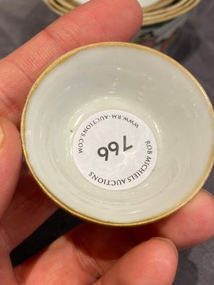 A set of seven Chinese famille rose nesting bowls with narrative design, Daoguang — photo 5